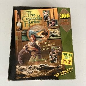 The Crocodile Hunter Steve Irwin of Australia 300 Pc Jigsaw Puzzle Poster Size